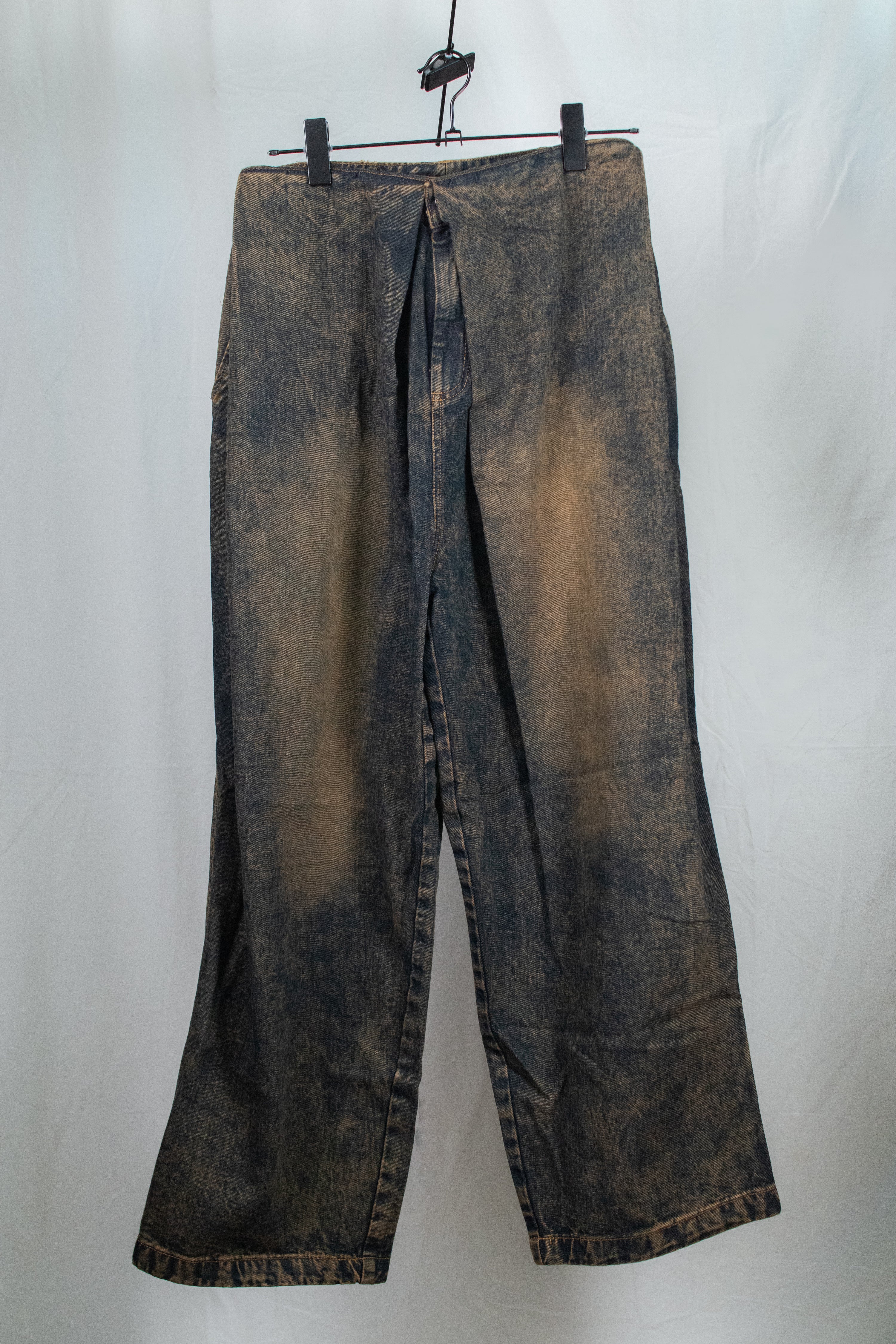 Faded Wash Denim Pant