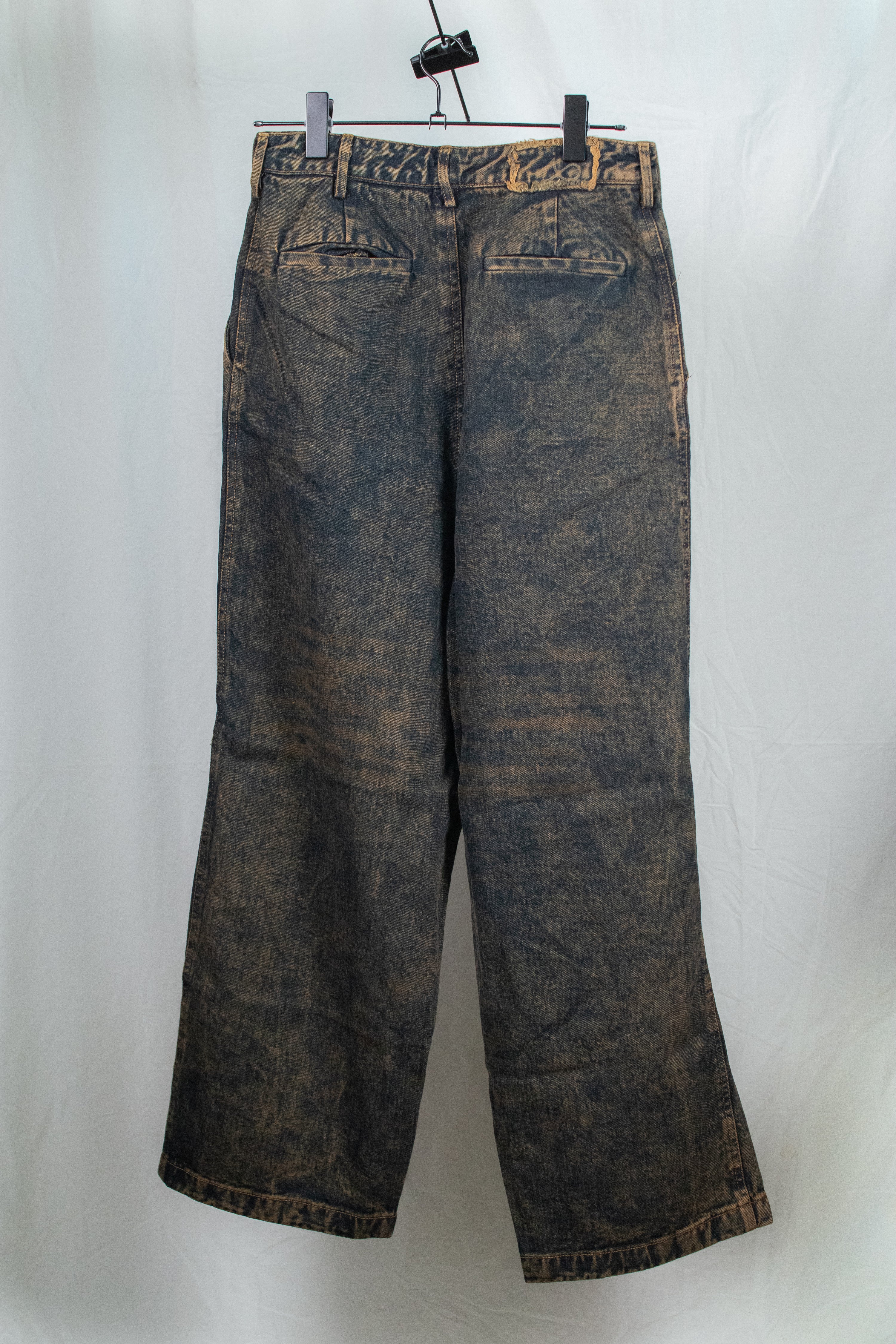 Faded Wash Denim Pant